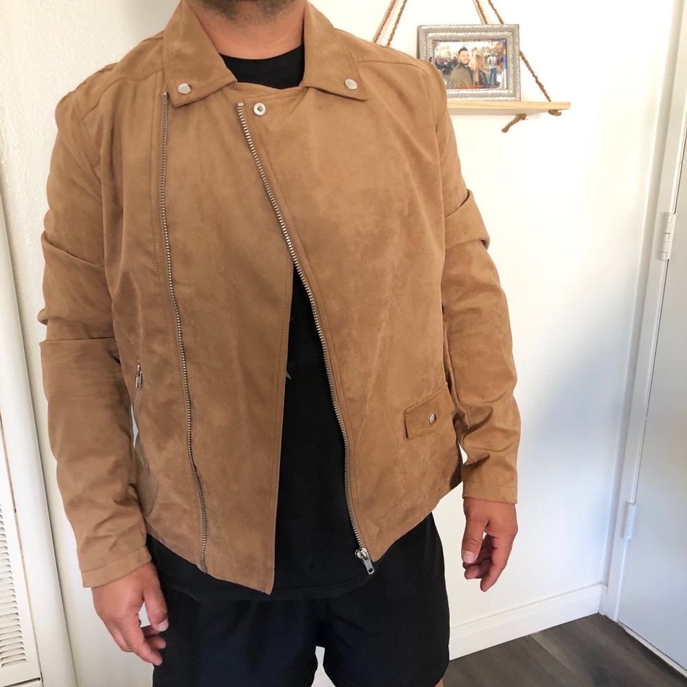 Men’s Faux Suede Jacket